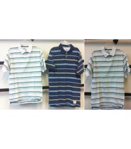 Wrangler Mens Strip Polos Shirts